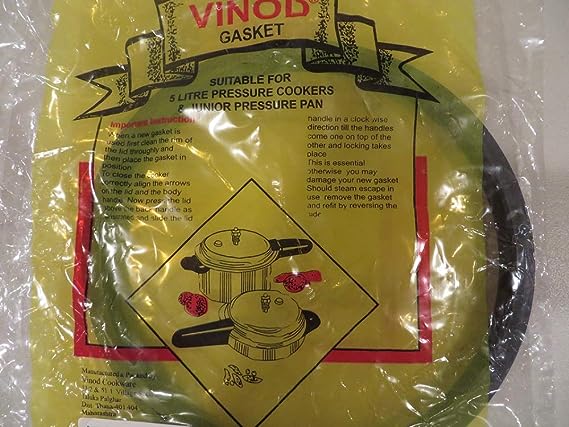 Gasket Sealing Ring for Vinod 5 Liter Pressure Cooker & Junior Pan