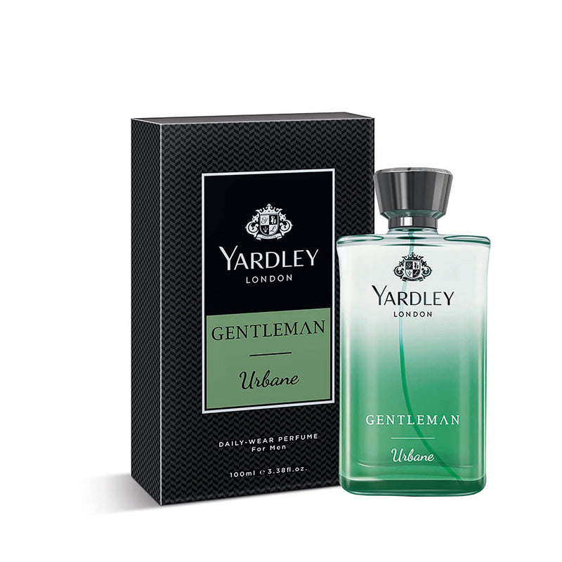 Yardley London Gentleman Urbane Perfume| Fougère Aromatic Notes| Masculine Fragrance| Perfume for Men| 100ml