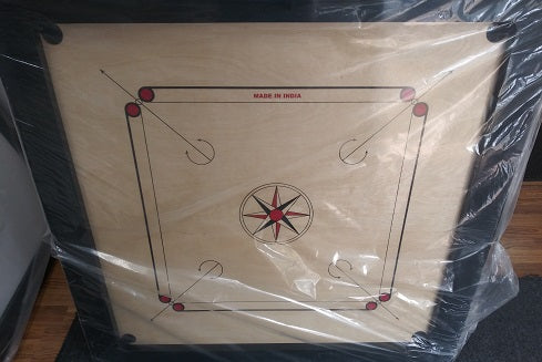 Carrom Board 42" Extra Large Size with Coins and Striker, 6mm - Store Pickup Only