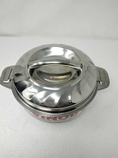 Vinod Stainless Steel 1000 ML Hotpot Casserole Bowl
