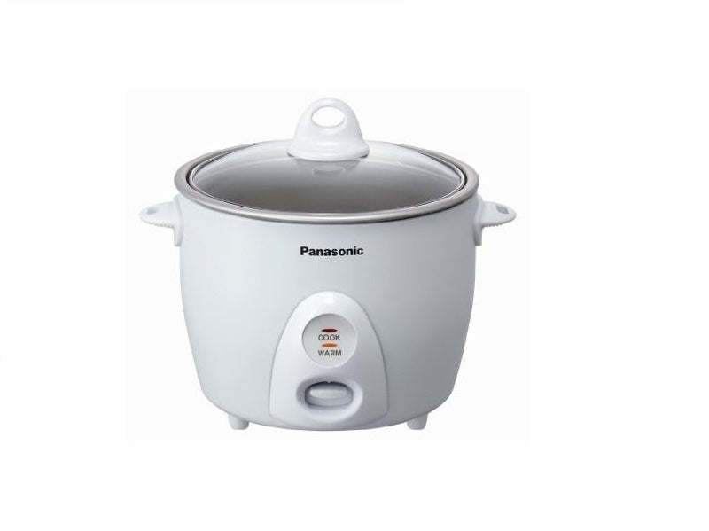 Panasonic SR-G10G 5 Cup (Uncooked) Automatic Rice Cooker, White