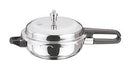 Vinod Jumbo Splendid Stainless Steel Sandwich Bottom Pressure Pan 6 Liters