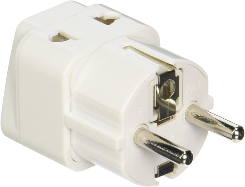 Type E/F – Ckitze Grounded 2 in 1 Plug Adapter – Germany, France, Europe
