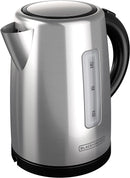 BLACK+DECKER KE2000SD Stainless Steel Electric Tea Kettle, 110V