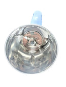 Preethi Blue Leaf Platinum Stainless Steel Large Jar - 1.7 Liter with Lid