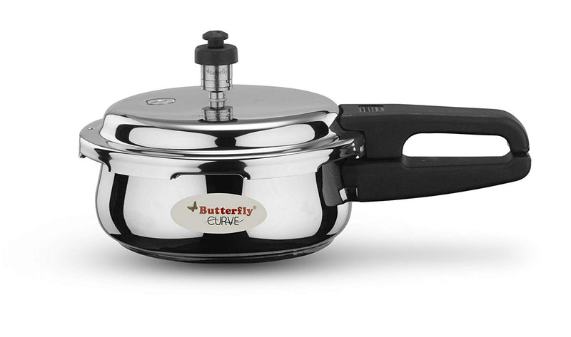 Butterfly Curve Stainless Steel Pressure Cooker, 2 Litres