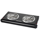 Black and Decker Double Burner Portable Buffet Range DB1002B 110v