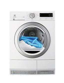 Electrolux EDC2096GDW 9Kg Front Load Tumble Dryer 220V