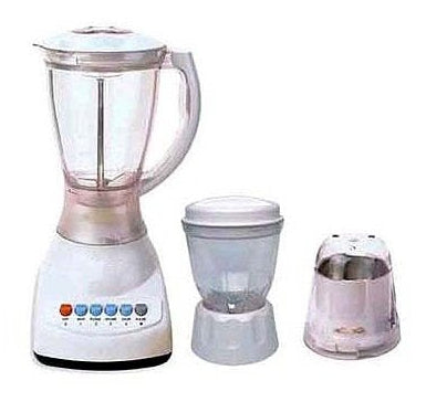 An EWI EXL780 BLENDER with a break resistant plastic jar, stainless steel blade, and 4 speed variable control, against a white background.