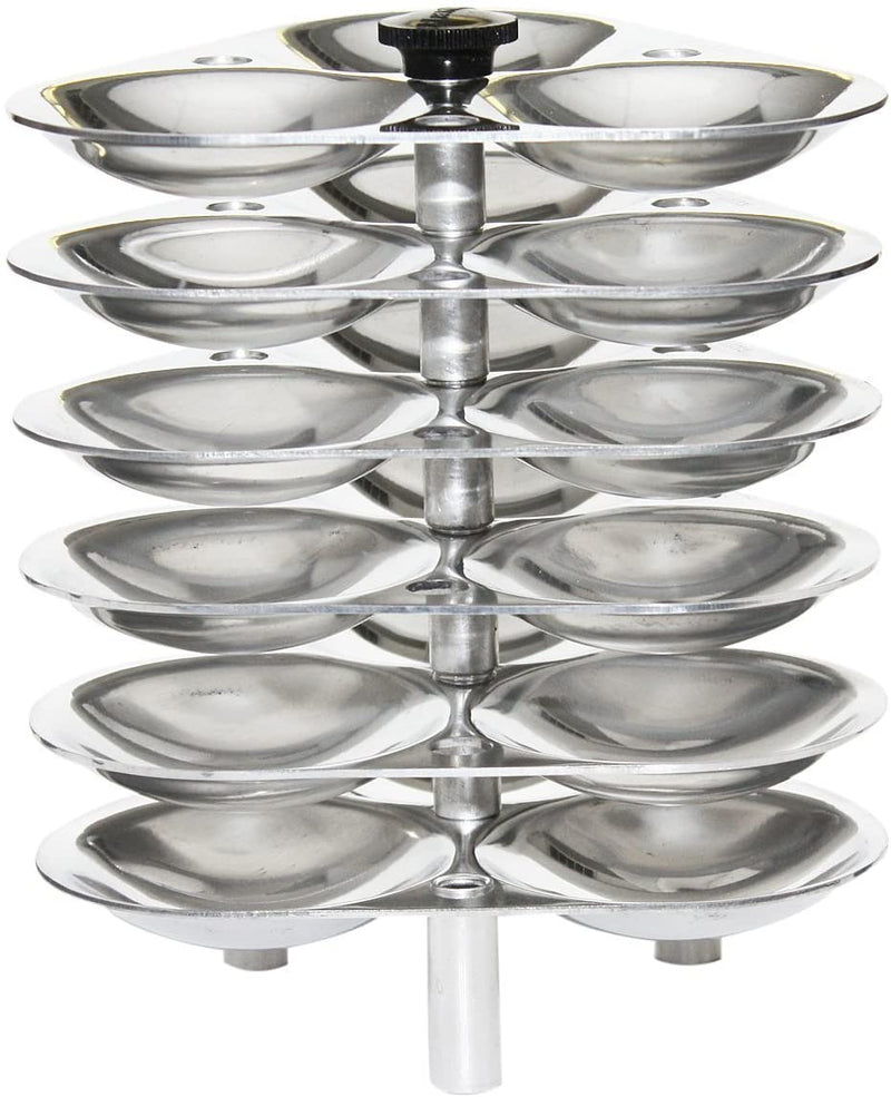 HAWKINS G10 Idli Ständer Für Schnellkochtopf, 5 Liter, Aluminium, 5 Liters, Metallisch 4808878221 HAWKINS G10 Idli Ständer Für Schnellkochtopf, 5 Liter, Aluminium, 5 Liters, Metallisch 4808878221