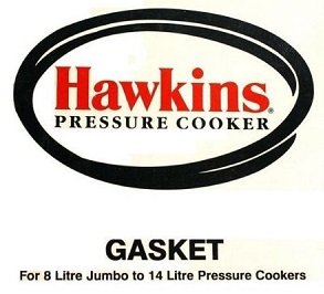 Hawkins Sealing Gasket For 8 L  Jumbo to 14  L Pressure Cooker Ring D10-09