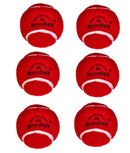 Headley Cricket Tennis Balls (Pack of 6), Red