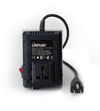 LiteFuze LC-500 Watt Step Up/Down Compact Travel Voltage Converter