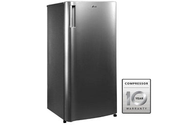 LG GNY331SLAP 7.5 Cu. 195L 1-Door Refrigerator with Larger Capacity 220V