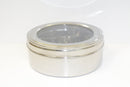 Tabakh Stainless Steel Masala Dabba/Spice Container Box with 7 Spoons - With Clear Screen & Clear Lid