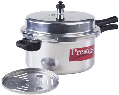 Prestige Popular Aluminum Pressure Cooker 8.5-Liter