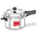 Prestige Popular Plus Svachh 4 Liter Aluminum Pressure Cooker, Induction Base