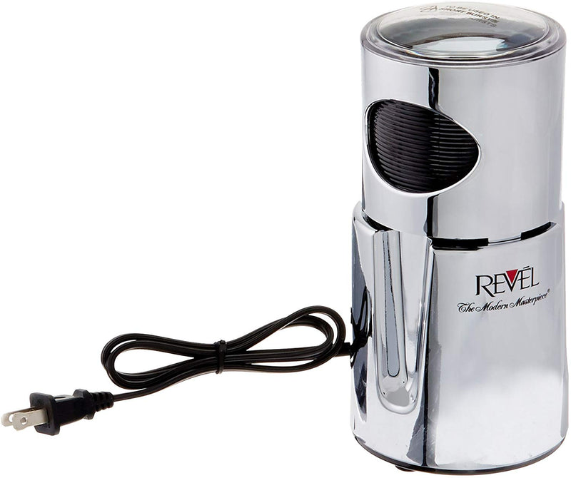Revel CCM101CH 110-volt Wet and Dry Coffee/Spice Grinder, Chrome