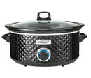 Brentwood Select SC-157BK 7 Quart Slow Cooker, Black 110V - Store Pickup Only