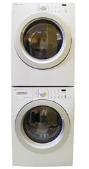 White Westinghouse by Electrolux WLF125EZHS/WDE775NZHS/STACKKIT7 220Volts