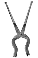 Metal pliers with a visible brand logo on a white background