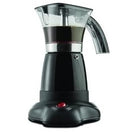 Brentwood Electric Moka Pot Espresso Machine, 6-Cup, Black 110V
