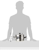 Tabakh HIC-204 4-Rack Stainless Steel Idli Cooker w/ Hawkins Type Stand, Makes 12 Idlis