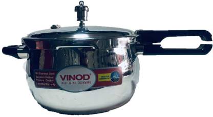 Vinod 6.5 Liter Splendid Plus Handi Stainless Steel Pressure Cooker
