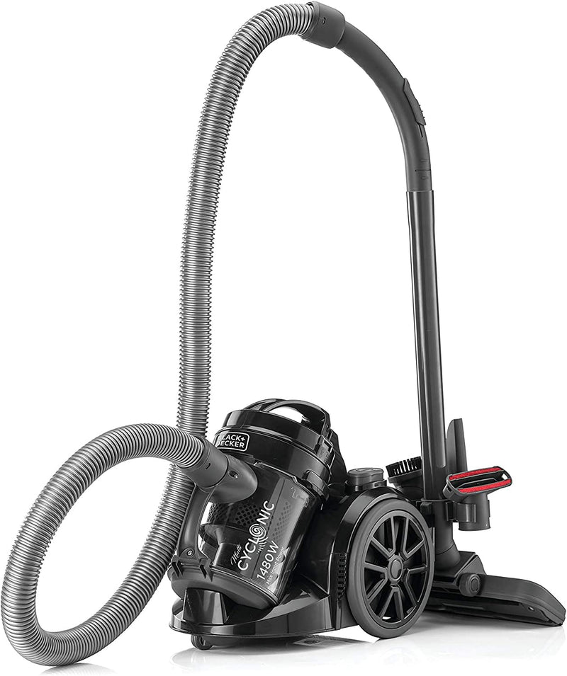 Black+Decker VM1480 Vacuum Cleaner, 1-Liter, 220-Volts (Not for USA - European Cord)