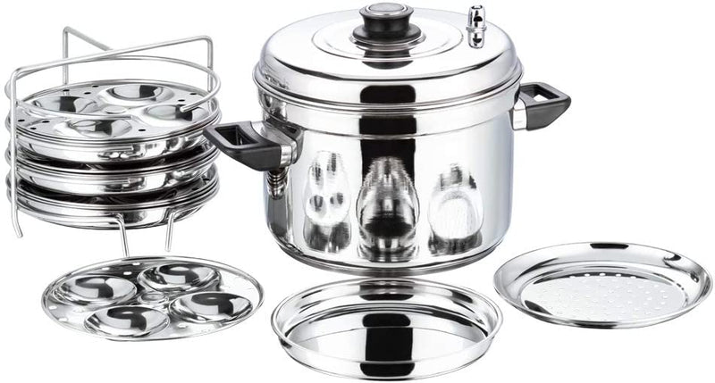 Vinod Stainless Steel Multi pot Large (Induction Friendly)
