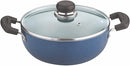 Vinod Non Stick Deep Kadai with Lid 3.4 Liters