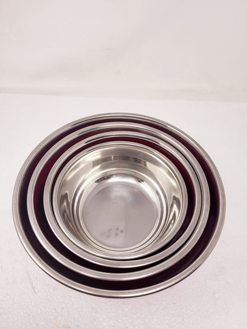Tabakh Stainless Steel Bowls Set 4pcs