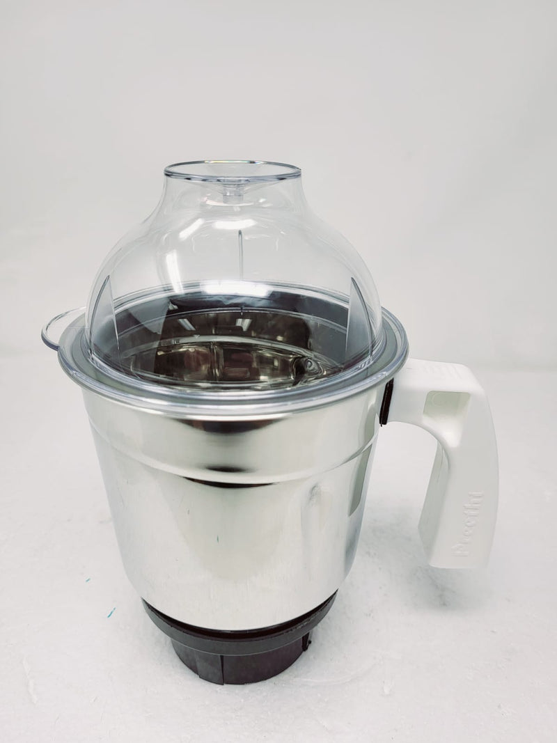 Preethi MGA515 Medium Mixer Jar for Eco Twin, Eco Plus, Nitro, Steele and Blue Leaf, 1-Liter