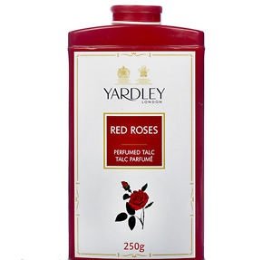 Yardley London RED ROSE Perfumed Deodorizing Talc Talcum Powder 250gm