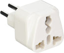 Universal Grounded Travel Plug Adapter for Switzerland, Type J