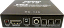 CKITZE BG-440 PAL HDMI / Composite to NTSC HDMI Multi-System Digital Audio Video Converter