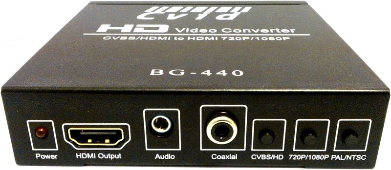 CKITZE BG-440 PAL HDMI / Composite to NTSC HDMI Multi-System Digital Audio Video Converter