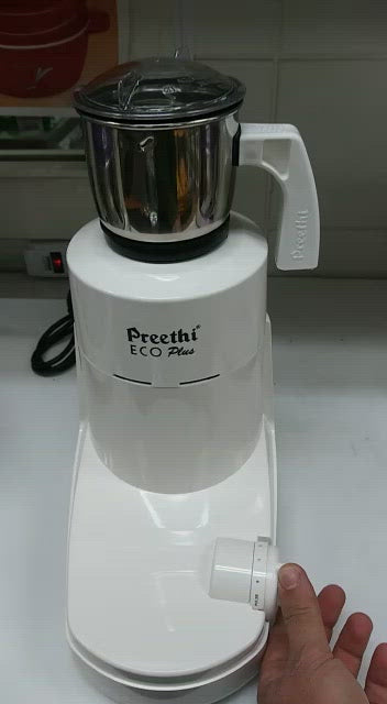 Preethi Eco Twin Mixer Grinder, 550-Watt for USA and Canada