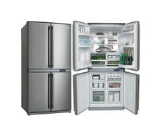 Frigidaire FQE6307SAE 22 Cu Ft. Four-Door Refrigerator 220V
