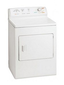 White Westinghouse by Electrolux WER341ZLW Electric Dryer 220V