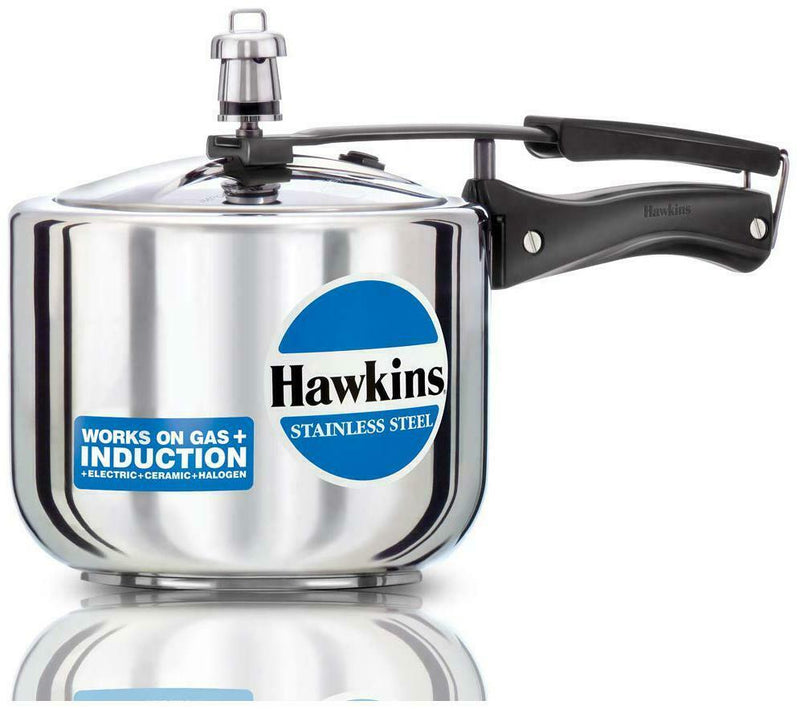 Hawkins Stainless Steel 3 Liter Tall Pressure Cooker