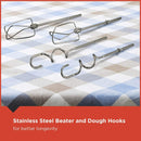 Black+Decker M350-B5 300-Watt Hand Mixer (White/Grey), 220V