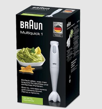 Braun MQ500 Multiquick 5 600-watt Hand Blender, 220-volt (220-240 Volts  (Not for use in USA))