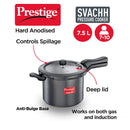 Prestige Svachh Hard Anodized Pressure Cooker 7.5 Liter