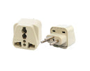 Universal Grounded Travel Plug Adapter for Switzerland, Type J