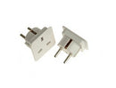 Grounded UK to Grounded European (Shucko) Plug Adapter