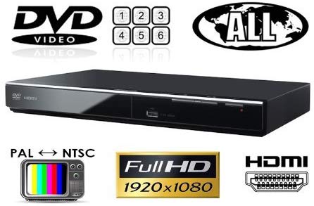 Panasonic DVD-S700 Region Free DVD Player (PAL / NTSC Compatible) Premium Overseas Specification