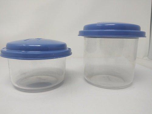 Preethi Blue Leaf Storage Containers Set of 2 Pcs