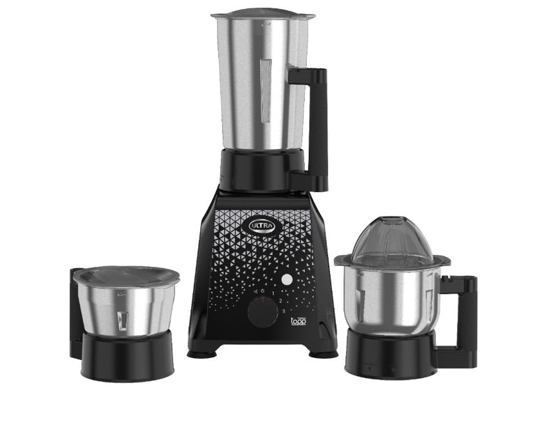 Ultra Topp (Black) Mixer Grinder 750-Watts 110V For USA and Canada