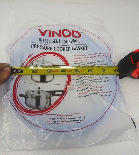 Gasket Sealing Ring for Vinod 2 & 3 Liter Stainless Steel Pressure Cooker